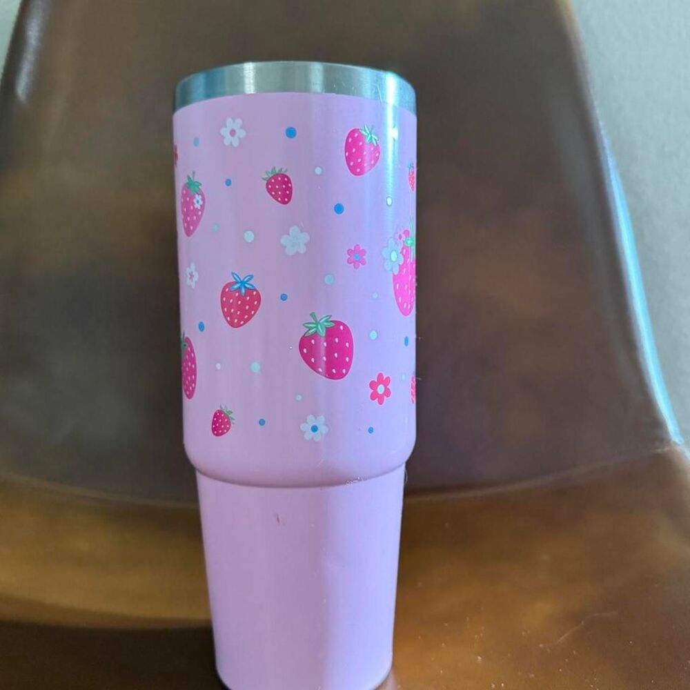 strawberry waterbottle